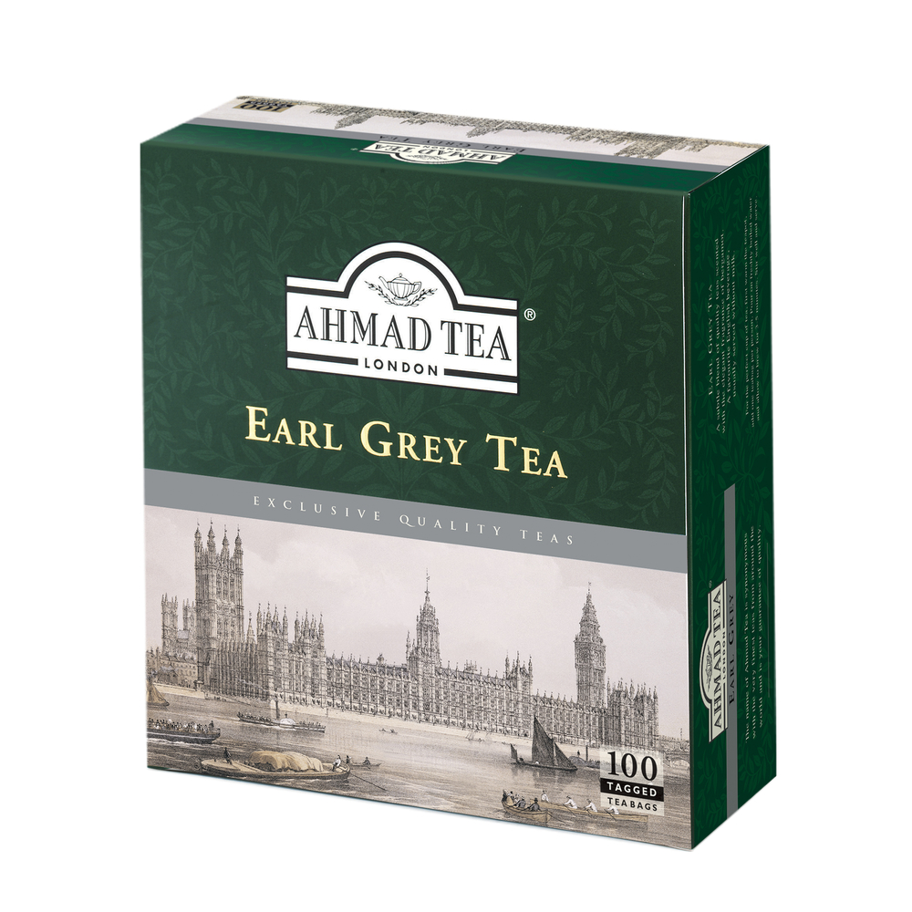 EARL GREY AHMAD TEA 100TBX2G