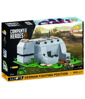 COBI COMPANY OF HEROES 3 GERMAN FIGHTING POSITION 642 KLOCKI