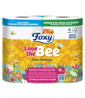 PAPIER TOALETOWY FOXY LOVE THE BEE 4R