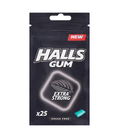 HALLS GUM EXTRA STRONG BAGS 36,5G