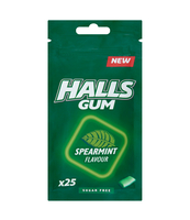 HALLS GUM SPEARMINT BAGS 36,5G