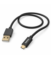 KABEL ŁADUJĄCY HAMA USB-A - MICRO-USB 201543 1,5M