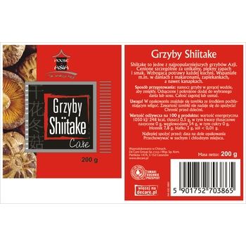 HOUSE OF ASIA GRZYBY SHIITAKE 200 G