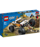 KLOCKI LEGO CITY GREAT VEHICLES 60387 PRZYGODY SAMOCHODEM TERENOWYM Z NAPĘDEM 4X4