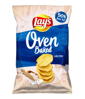 LAYS OVEN BAKED SALTED 125G