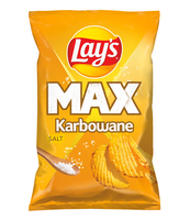 LAY'S MAX KARBOWANE SALT 120G