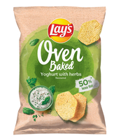 LAY'S OVEN BAKED YOGHURT WITH HERBS 110G
