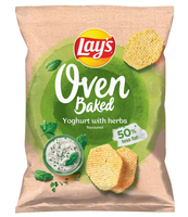LAY'S OVEN BAKED YOGHURT WITH HERBS 180G