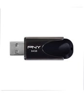 PNY PENDRIVE 64GB USB2.0 ATTACHE4 FD64GATT4-EF