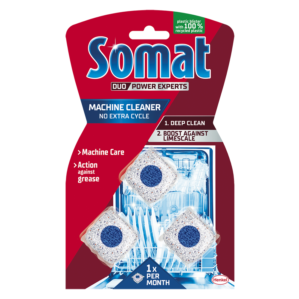 SOMAT MACHINE CLEANER ANTI-GREASE 3X19G