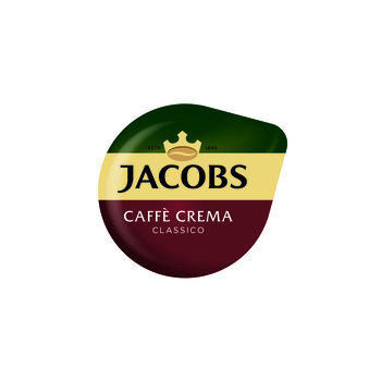 TASSIMO JACOBS CAFFÈ CREMA CLASSICO XL KAWA MIELONA 16 KAPSUŁEK 132,8 G