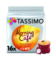 TASSIMO MORNING CAFÉ KAWA MIELONA 16 KAPSUŁEK 124,8 G