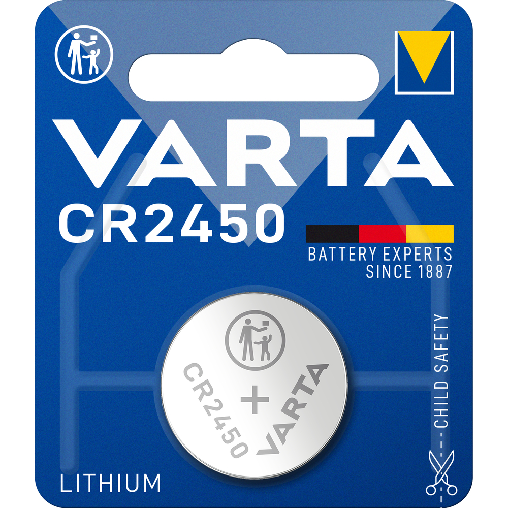 BATERIA VARTA CR2450, 1 SZT.